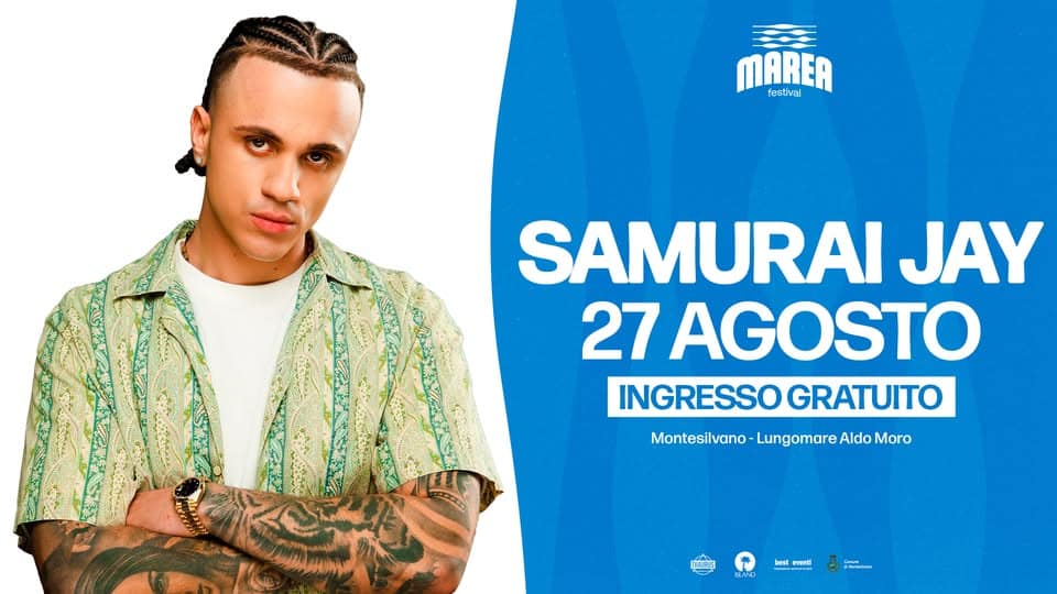 Samurai Jay · 27/08/26 @Montesilvano · Bus Abruzzo
